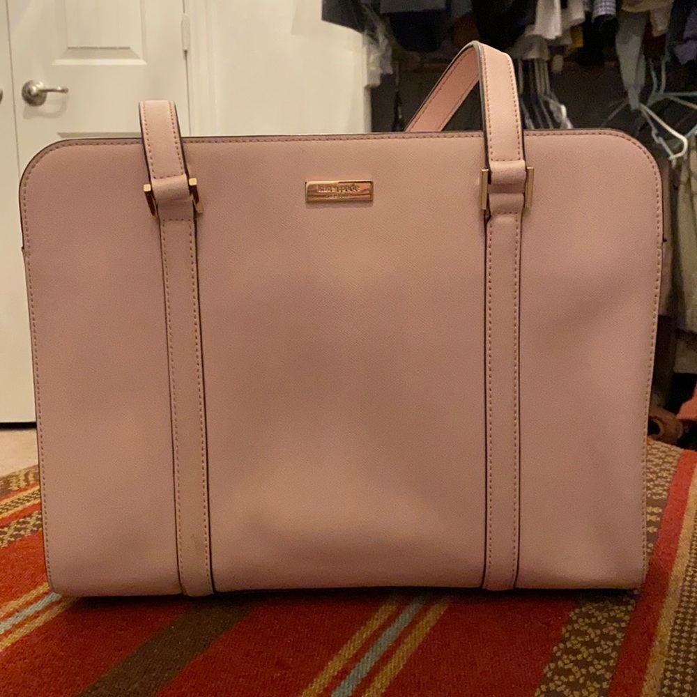 Kate Spade light pink handbag.